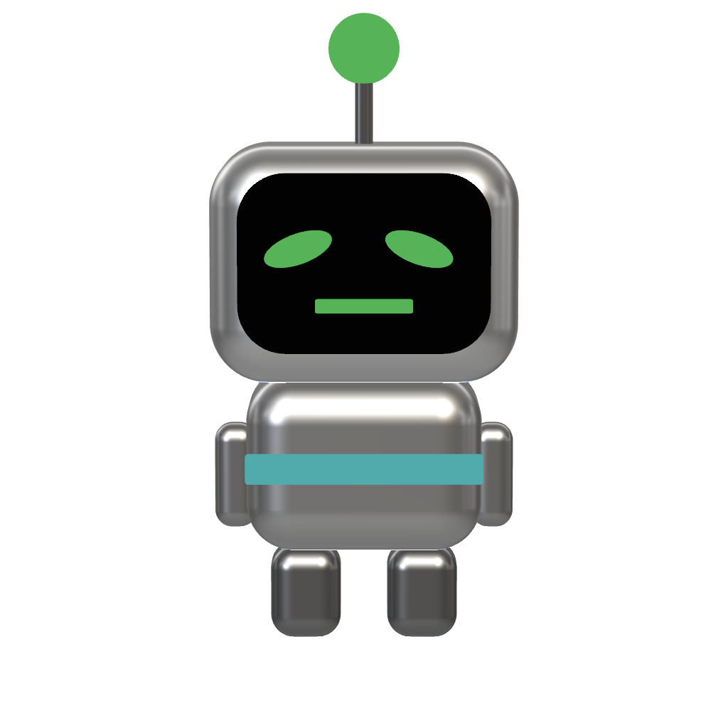 A Bullpen Crew robot in the Done state