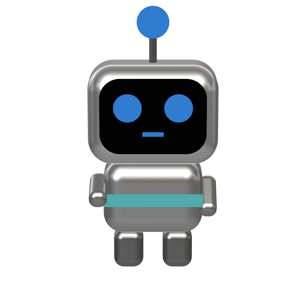 A Bullpen Crew robot in the Thinking state