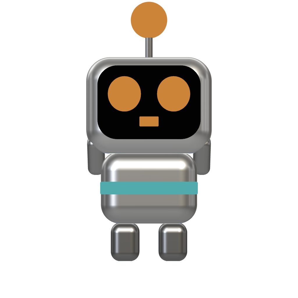 A Bullpen Crew robot in the Needs you state
